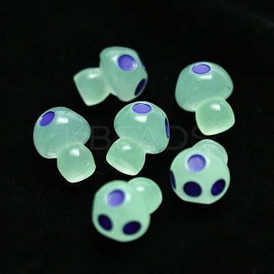 Luminous Resin Display Decoration DJEW-WH0039-54G-1