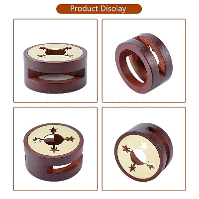 Fire Wax Seal Wax Sealing Stamps Tool Kits DIY-CP0003-37-1