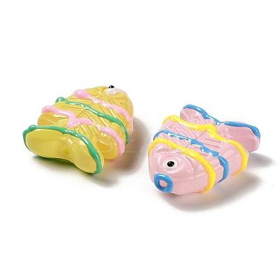 Baking Paint Glass Beads LAMP-I032-01-1