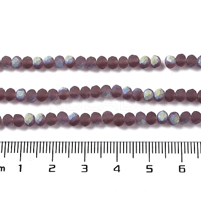 Transparent Glass Beads Strands EGLA-A044-T2mm-MB13-1