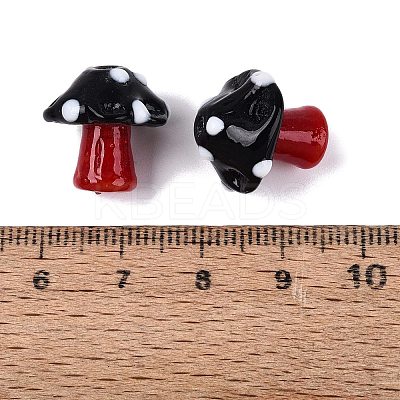 Handmade Bumpy Lampwork Beads LAMP-N042-13-1