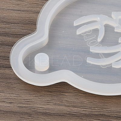 Christmas Theme DIY Silicone Pendant Molds SIMO-G007-01B-1