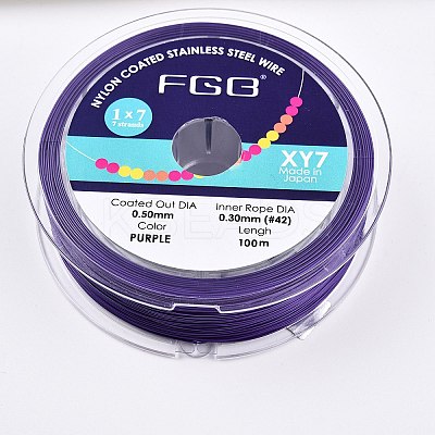 7-Strand Round Nylon Coated Steel Wire TWIR-T002-01A-05-1