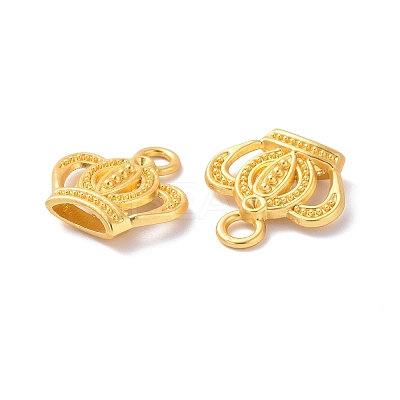 Rack Plating Alloy Pendant Rhinestone Settings FIND-I036-31MG-1