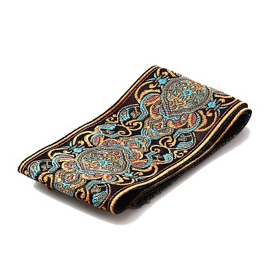 Ethnic Style Polyester Ribbon OCOR-WH0060-78A-1
