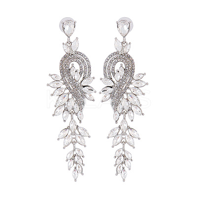 Sparkling Diamond Earrings for Women - Elegant and Chic Statement Jewelry ST1169213-1
