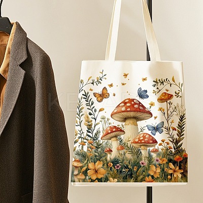 Canvas Women's Tote Bags ABAG-WH0056-003-1