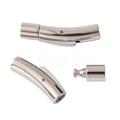 Tarnish Resistant 304 Stainless Steel Bayonet Clasps LS-STAS-G157-02P-6mm-1