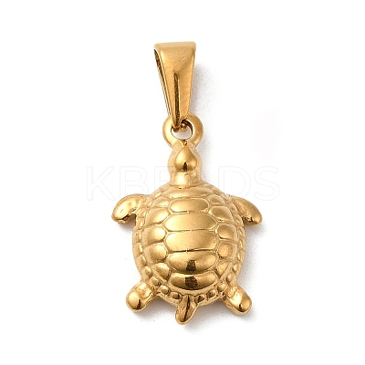 PVD Vacuum Plating 304 Stainless Steel Pendants STAS-M322-05G-1
