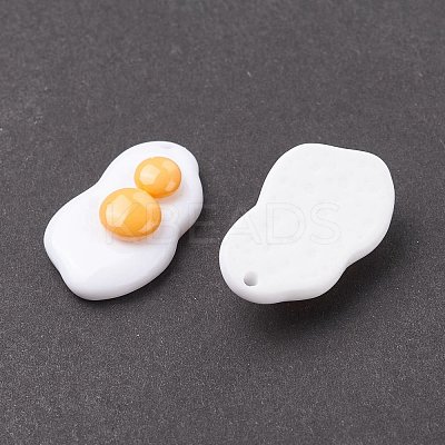 Resin Pendants RESI-F030-22-1