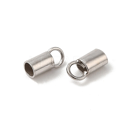 925 Sterling Silver Cord Ends STER-P055-01C-P-1