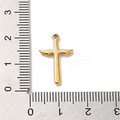 304 Stainless Steel Pendants STAS-L022-235G-1