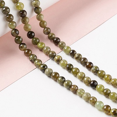 Natural Garnet Beads Strand G-E584-02A-1