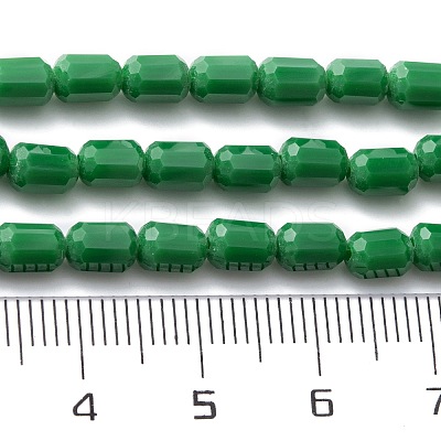 Opaque Glass Beads Strands GLAA-G112-04B-1