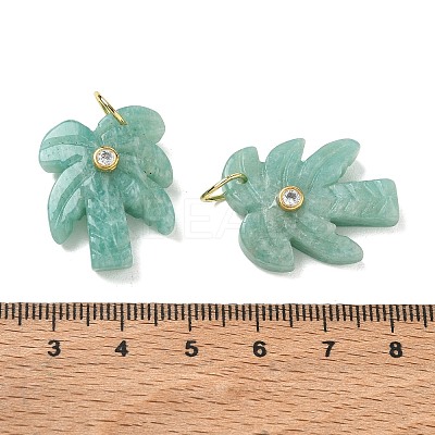 Natural Amazonite Carved Pendants GG-CBA67BD-02G-E-1