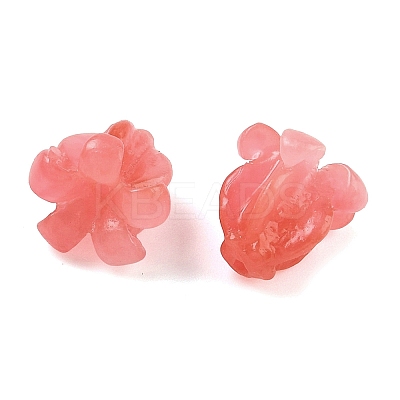 Synthetic Coral Carved Beads CORA-K010-01K-1