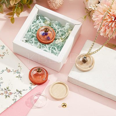 10Pcs Mini Glass Cloche Dome Covers DJEW-NB0001-24A-1