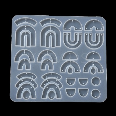 DIY Pendant Silicone Molds DIY-G091-03C-1
