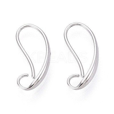 304 Stainless Steel Earring Hooks STAS-N108-29P-1