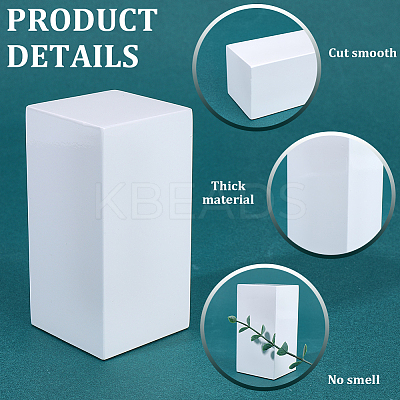 Baking Paint Wood Display Pedestals AJEW-WH20033-141A-01-1
