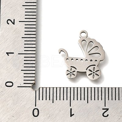 201 Stainless Steel Pendants STAS-R136-27P-1