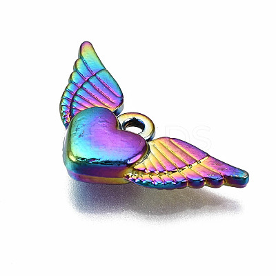 Rainbow Color Alloy Pendants PALLOY-S180-069-RS-1