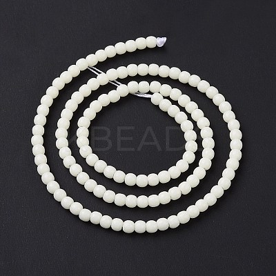 Luminous Glass Bead Strands GLAA-H018-01B-1