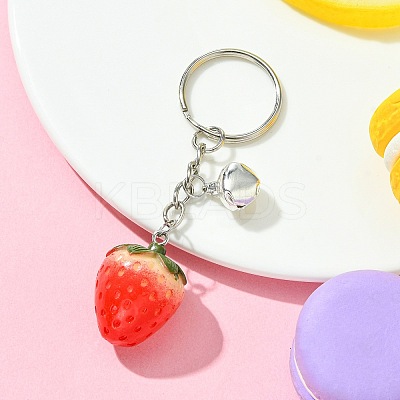 Fruit Resin Pendant Keychain KEYC-JKC00643-04-1