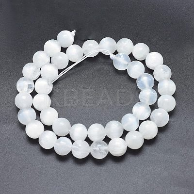 Natural Calcite Beads Strands G-K256-15-10mm-1