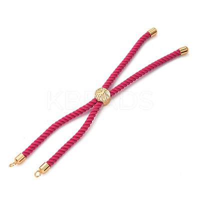 Cotton Cord Bracelet Making KK-F758-03G-G-1