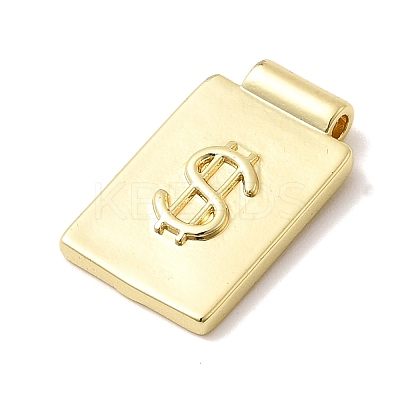 Brass Pendants KK-C137-02G-04-1