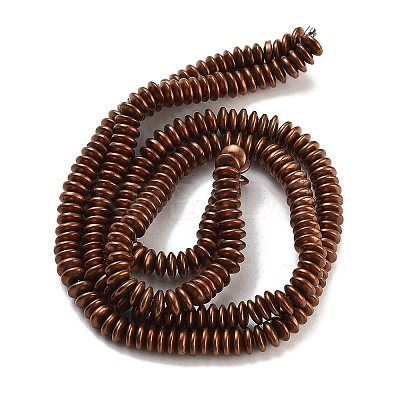 Electroplated Synthetic Non-magnetic Hematite Beads Strands G-P545-A01-01E-1