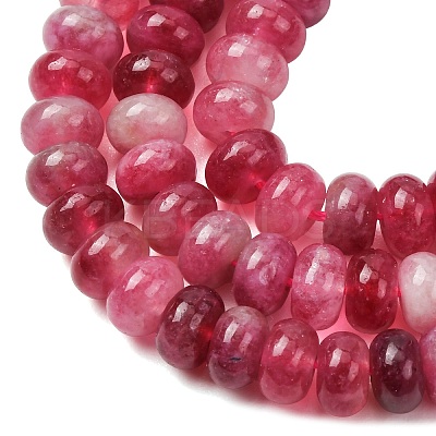 Natural White Jade Beads Strands X-G-E507-01-13-1