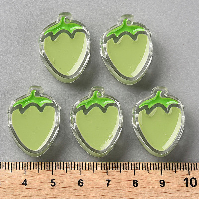 Transparent Enamel Acrylic Beads LS-X1-TACR-S155-003D-1
