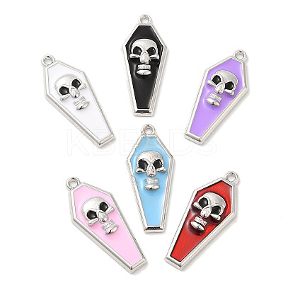 Alloy Enamel Pendants ENAM-L046-04P-1