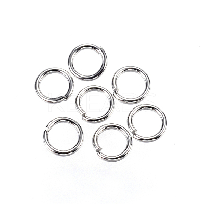 Tarnish Resistant 304 Stainless Steel Open Jump Rings A-STAS-D448-097P-5mm-1