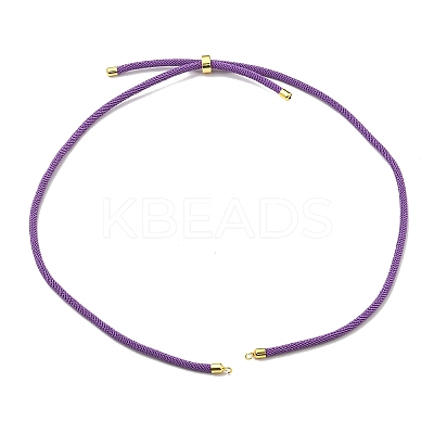 Nylon Cords Necklace Making AJEW-P116-03G-08-1