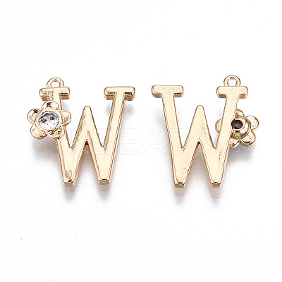 Brass Pendants KK-Q768-001G-W-1