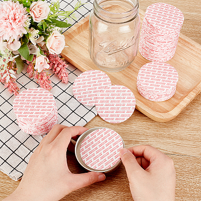 Flat Round Foam Lid Liners DIY-WH0386-84E-1