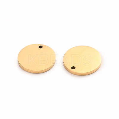 Ion Plating(IP) 304 Stainless Steel Charms STAS-I141-03A-G-1