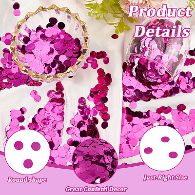 100G PE Paillette/Sequin Confetti DIY-SP0005-41C-1