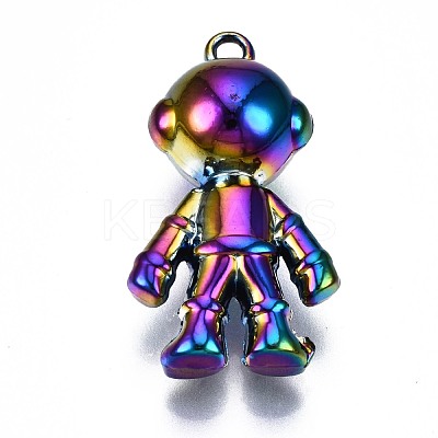 Rainbow Color Alloy Pendants PALLOY-S180-191-NR-1
