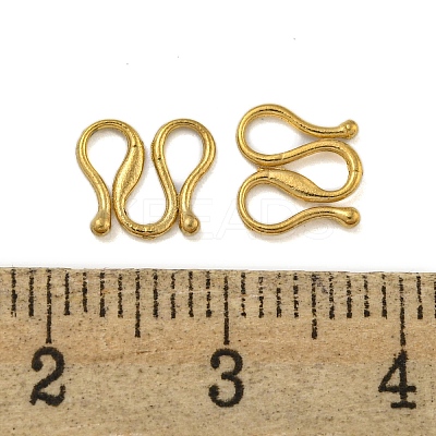 Ion Plating(IP) 304 Stainless Steel S-Hook Clasps STAS-U007-19A-G-1