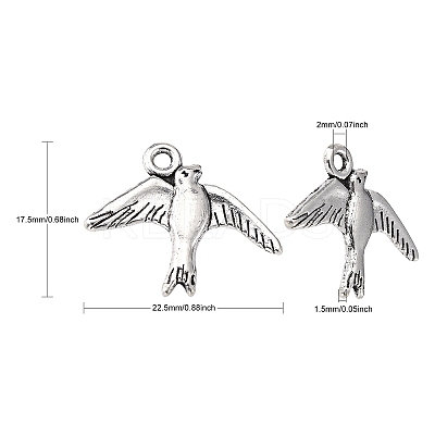 Alloy Pendants LS-EA11924Y-1
