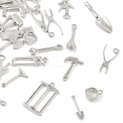 38Pcs 19 Styles Alloy Pendants FIND-FS0003-89-1