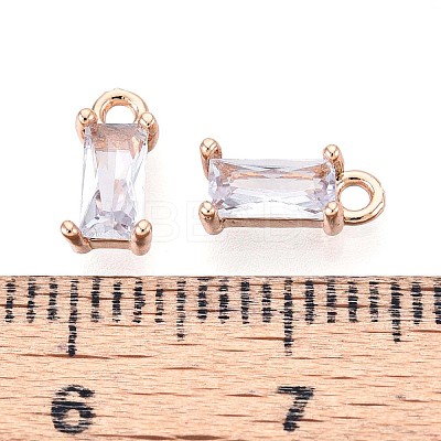 Transparent Glass Charms GLAA-T007-13H-1