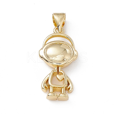 Rack Plating Brass Pendants KK-G451-15G-1