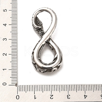Tibetan Style 304 Stainless Steel Pendants STAS-M334-18AS-1