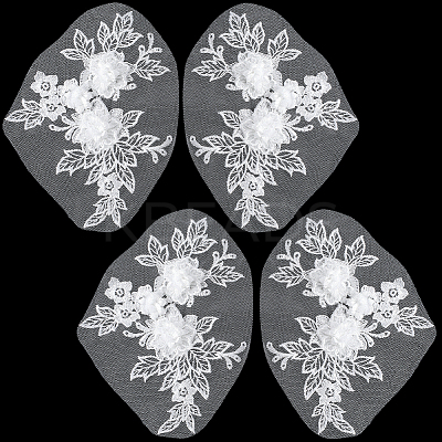 Polyester Embroidery Sequin Costume Accessories LS-DIY-WH20025-015B-1