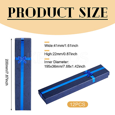 Cardboard Necklace Jewelry Boxes CON-TAC0014-07B-1